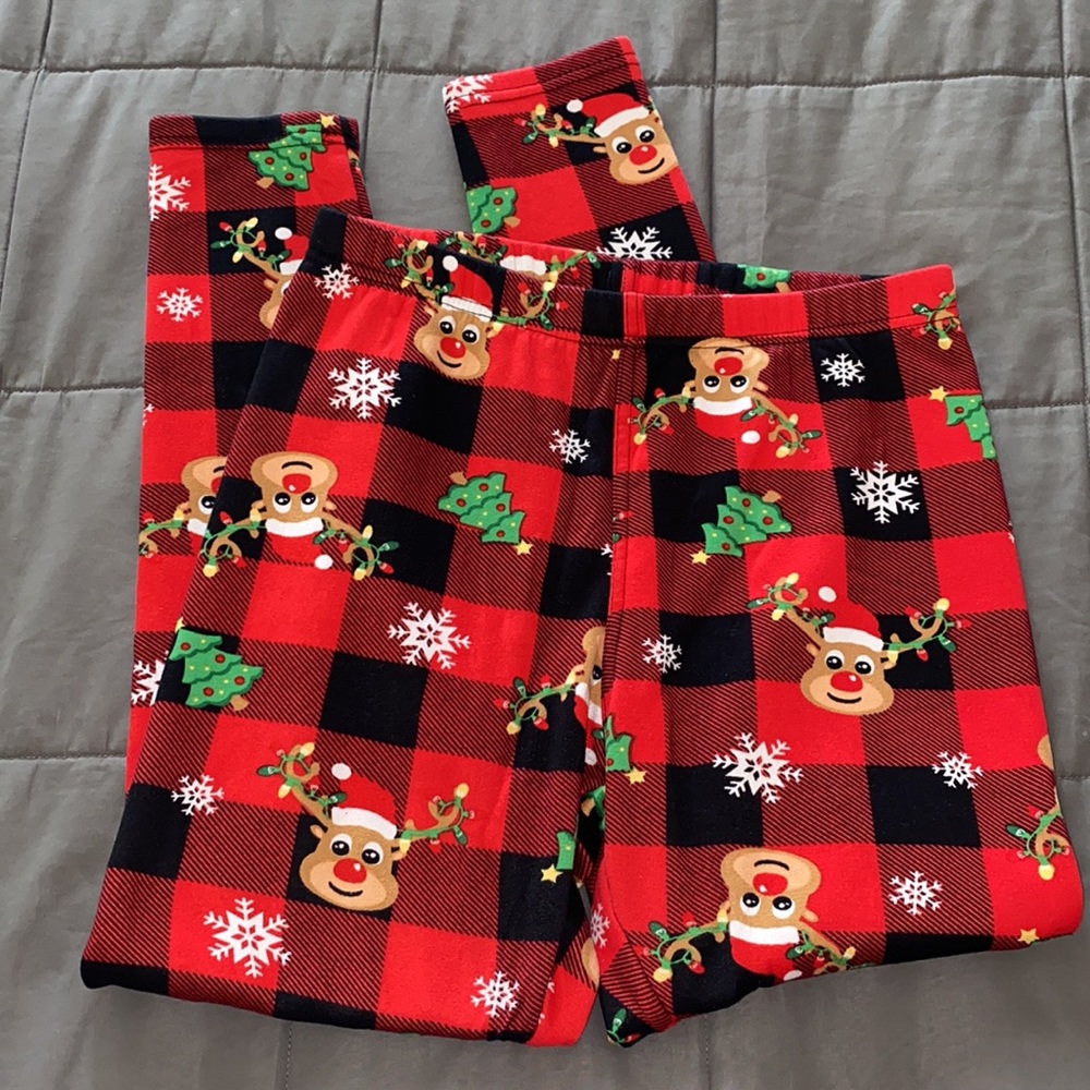 ❗️No Boundaries Christmas Lined Leggings ❗️